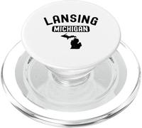 Lansing, Michigan, 517, comté d'Ingham, Okemos Lakes, Capitale PopSockets PopGrip pour MagSafe