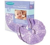 Lansinoh 10500 thermoperlen lot de 2 coussinets d'allaitement apaisants en perles avec matière intissée de protection G