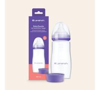 Lansinoh - Biberon PP NaturalWave® 330 ml - Système Anti-Colique AVS - Tétine Large Souple - Réduit Confusion Sein-Tétine - Sans BPA - Débit Adapté - Allaitement Mixte & repas sereins