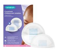 Lansinoh Coussinets d'allaitement jetables – Anti-fuite jour/nuit – Ultra absorbants – boîte de 60