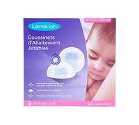 Lansinoh® Coussinets d'allaitement jetables – Compresses – 24 pièces
