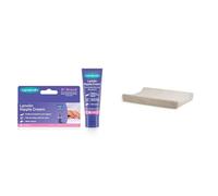 Lansinoh I Crème Lanoline HPA 40 ml & Jollein Housse de Matelas à Langer en Tissu Éponge, 50 cm Longueur x 70 cm Largeur, Nougat 550-503-00093