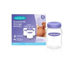 Lansinoh I Pots de conservation du lait maternel 4x160Ml