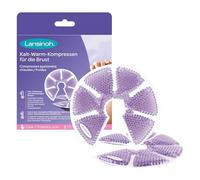 Lansinoh 10500 ThermoPerlen Lot de 2 coussinets d'allaitement apaisants en perles avec matière intissée de protection