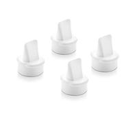 Lansinoh Lot de 4 valves pour tire-lait Blanc
