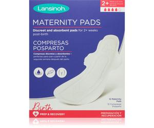 Lansinoh Maternity Pads 2 weeks+ serviettes hygiéniques de maternité 12 pcs