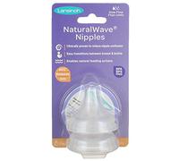 Lansinoh mOmma Nipples, Slow-Flow, 2 Count