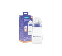 Lansinoh Natural Wave Biberon 240 Ml - Tétine Anti-Colique Souple - Transition Sein/Biberon Multicolore
