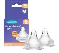 Lansinoh Naturalwave Tétine De Biberon Slow 2 Pcs