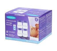 Lansinoh Breastmilk Storage Bottles contenants alimentaires 4x160 ml