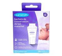 Lansinoh Sachet de Conservation de Lait Maternel 25 Sachets