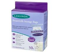 Lansinoh Sachets de conservation du lait maternel 50 pcs 180 ml 40055