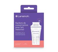 Lansinoh Sachets de Conservation du Lait Maternel 25 Pièces