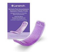 Lansinoh Serviette apaisante post-accouchement chaud froid réutilisable | Poche de gel réutilisable, Compatible micro-ondes ou congélateur, Housse jetable incluse, Confort périnéal, Soin postnatal
