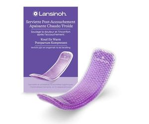 Lansinoh Serviette apaisante post-accouchement chaud froid réutilisable | Poche de gel réutilisable, Compatible micro-ondes ou congélateur, Housse jetable incluse, Confort périnéal, Soin postnatal