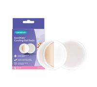 Lansinoh Soothies ® Coussinets d'allaitement en gel rafraîchissant - Apaise et protège les fissurés - Réutilisable jusqu'à 3 jours avec plateau de rangement - Coussinets d'allaitement pour