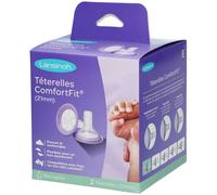 LANSINOH® Téterelles ComfortFit® 21 mm Compresses 2 pc(s)