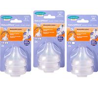 Lansinoh - Tétine alimentation lente - Natural Wave - 2 pièces