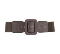 LANSKIRT Ceinture en Paille Tissée Femme Ceinture de Taille Ceinture de Robe Stretch Ceinture large élastique vintage Métallisée Ceinture Femme Large ceinture de de robe