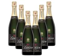 Lanson Black Creation - Lot de 6 bouteilles de 75 hampagne