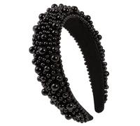 lansuiyour Bandeau réglable en éponge avec perles pour améliorer la beauté