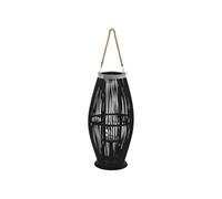 Lantaarnhouder hangend 60 cm bamboe zwart246813