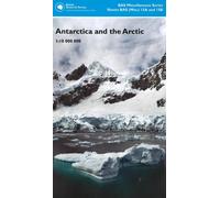 L'Antarctique et l'Arctique 1:10 000 000 | British Antarctic Survey
