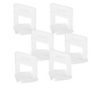Lantelme 1000 Pièces 3mm Pour largeur de jointure de de Nivellement pour Carrelage | Croisillon Carrelage Autonivelant | Kit de Niveleur Carrelage pour le Bricolage et les Professionnels