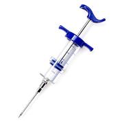 Lantelme 6111 Seringue à épices et à marinades de 50 ml, bleu