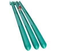 Lantelme Lot de 3 chausse-pied de 65cm | En plastique - Taille XXL | Long et stable | Aide à l'enfilage des chaussures de fabrication allemande (Vert)