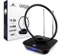 L'antenne d'intérieur la plus puissante DVB-T2 MUX8 Antenne d'intérieur FULL HD Spacetronik Locus TV powered 45dB