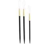 Lantern Moon Ebony Wood Finishing Needles-Size 1/2.25mm, 2/2.75mm, 3/3.25mm