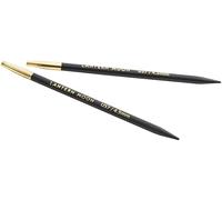 Lantern Moon Interchangeable Aiguille Conseils, Bois d'ébène, Ebony, 13 cm, 4,5 mm, Set de 2 Pièces