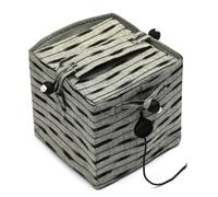 Lantern Moon Laine Support : Tricot Sortie Boîte : Ikat Fil Cube Serrure