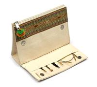 Lantern Moon - Lantern Moon Toile Ivoire (20x15cm) Faitmain Outil Trousse avec Magnétique Fermeture - 1 Ensemble