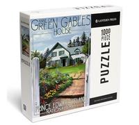 Lantern Press Île-du-Prince-Édouard, Green Gables House and Gardens Puzzle de 1000 pièces pour adultes, fabriqué aux États-Unis avec affiche de référence