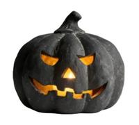 Lanterna Di Spettrale | Scultura In Resina Con Candela Decorazione Au