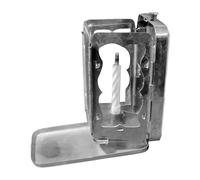 Lanterne À Bougie Camping - Compacte et Portable,Lumière Anti-Vent Légère et Pliable pour Jardin, Camping, Randonnée et Terrasse