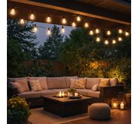 Lanterne À Éclairage LED Pour Jardin 20X Lampe En Cage L 230 Cm 2 Pièces
