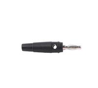 Lanterne à fiche banane de 4mm, 20 pièces, alimentation régulée, prise de Test de compteur universelle, coque en caoutchouc souple sans soudure, gaine antidérapante(Black)