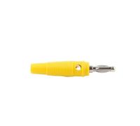 Lanterne à fiche banane de 4mm, 20 pièces, alimentation régulée, prise de Test de compteur universelle, coque en caoutchouc souple sans soudure, gaine antidérapante(Yellow)