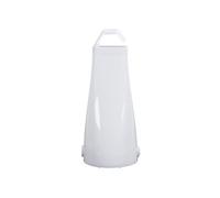 Lanterne à pile en plastique à led blanche à suspendre ou poser - LUDORA -