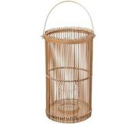 lanterne bambou avec anse 40cm nature - jja 189205/2 Gris