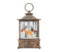 Lanterne boule à neige de Noël - Lanterne rotative, effet de neige tourbillonnante, décoration de vacances, éclairage détaillé | Globe de Noël pour la décoration de la maison, tables, cadeaux