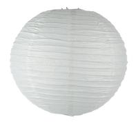 Atmosphera – Lanterne boule papier et métal 'Fééric' 35 cm Blanc