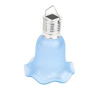 Lanterne Camping LED Solaire Suspendue Portable en PP Contrôle Intelligent Forme Ballet Étanche Lampe Décorative Adaptée pour Maison Jardin Randonnée, Nuance Bleue
