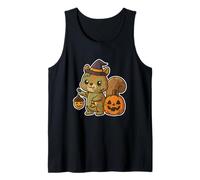 Lanterne Chapeau de sorcière Zombie écureuil Débardeur