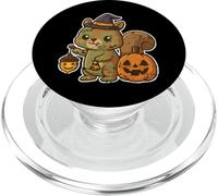 Lanterne Chapeau de sorcière Zombie écureuil PopSockets PopGrip pour MagSafe
