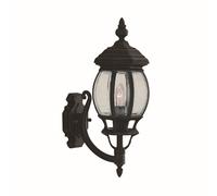 Lanterne Classique Noire Applique Murale E27 60W Lanterne De Jardin