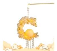 Lanterne de -Automne - Adorable décoration de Poche en Forme de Lapin | Décoration Portable pour la fête de la Lune, kit Artisanal de lanternes Lumineuses de Style Ancien, Ensemble de lanternes en